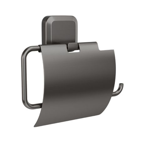 бумагодержатель KLEBER Storm закрытый вороненая сталь