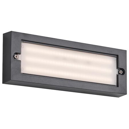 светильник уличный настенный ESCADA Facade 1Х6Вт LED поликарбонат черный