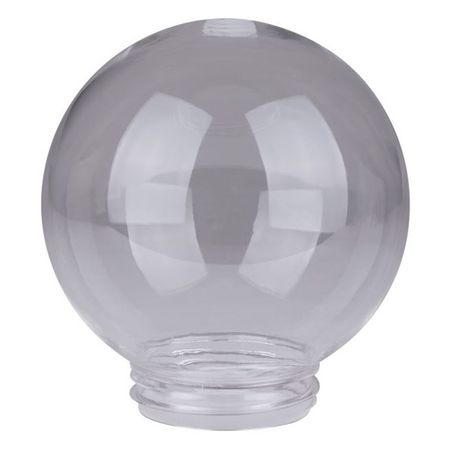 плафон для фонаря уличного TDM ПММА 160мм А85 резьба прозрачный