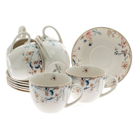 набор чайный BALSFORD Криста 6/12 280мл фарфор криста ритчи бекка ритчи зависим от тебя