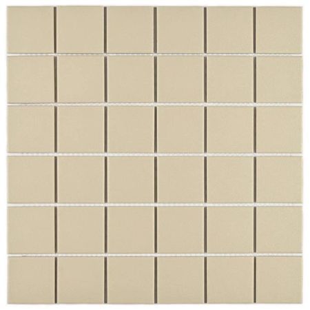 мозаика керамогранитная BONAPARTE Alba beige 30,3x30,3x0,6 матовый бежевый
