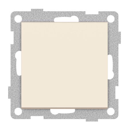 выключатель 1-клавишный GUSI Ugra перекрестный 10А бежевый