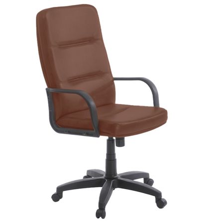 кресло офисное Пилот 630x730x1190мм искусственная кожа коричневый/черный ежедневник недат а5 136л snap book no 7 коричневый иск кожа интегр переплет клапан офсет ляссе