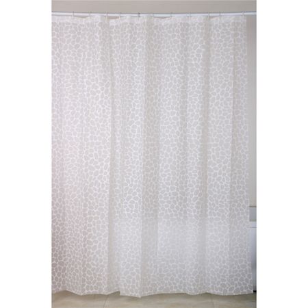 занавеска для ванной OFELIS Hantverk 180х200см PEVA белая