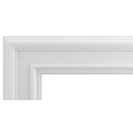 молдинг для дверей BELLO-DECO Н1 90х23х2200мм полимер белый, арт. 00-00105413 камни fancy самоклеящиеся восьмиугольники разно 1 3х1 6см 12шт полимер