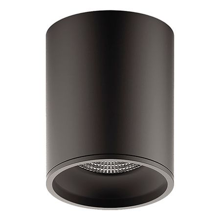 светильник накладной GAUSS Overhead 12Вт LED 3000K 100мм черный