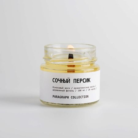 Свеча ароматическая PARAGRAPH COLLECTION Свеча ароматическая 
