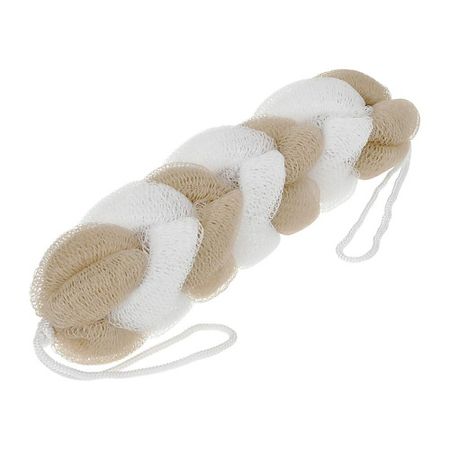 Мочалка БАННЫЕ ШТУЧКИ Мочалка для душа, косичка, soft, для бани и сауны