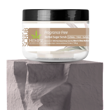 Скраб для тела HEMPZ Скраб сахарный для тела Нейтральный / Fragrance Free Herbal Sugar Scrub