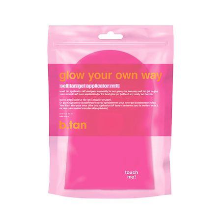 Рукавичка для нанесения автозагара B.TAN Варежка-аппликатор для нанесения автозагара glow your own way self tan gel applicator mitt