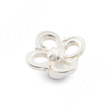 Ручка-кнопка серебро Венецианское (WPO.636.031.00M5)