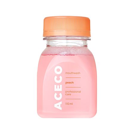 Ополаскиватель для полости рта ACECO Peach 110 мл любовь андреевна данилова биохимия полости рта учебное пособие издание 2