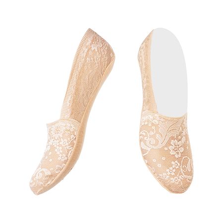 Подследники TRENDY LOOK BREATHABLE LACE бежевый one size