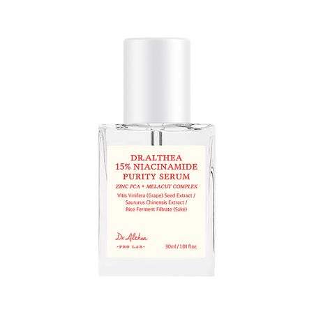 Сыворотка для лица DR. ALTHEA NIACINAMIDE PURITY 15% с ниацинамидом и цинком 30 мл анастасия васильева а мне помогает мифы о здоровье