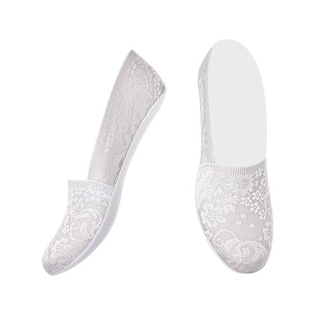 Подследники TRENDY LOOK BREATHABLE LACE серый one size