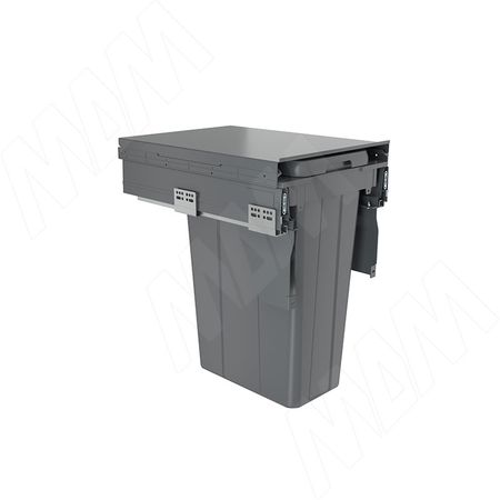 PROBOX LT F40 Система сортировки и хранения, 1 емкость (1x35), креп. фасада, полн.выдв., плавн.закр.,  графит (BRD401-35DG)