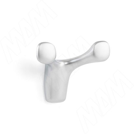 Крючок двухрожковый хром матовый (HK.39.SC)