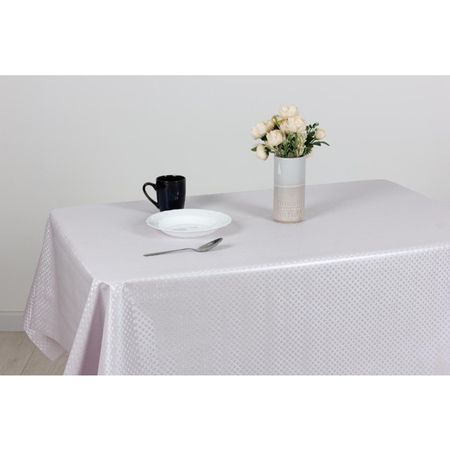 клеенка DASCH Афина Куб 3Д шир.140см белая, арт.14608