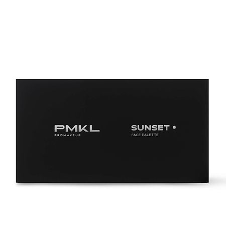 Набор средств для лица PMKL Нежно-розовые румяна и светлый бронзер SUNSET face palette