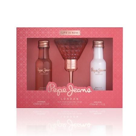 Набор парфюмерии PEPE JEANS Подарочный набор женский Life Is Now дневник для средних и старших классов goodmark jeans collection