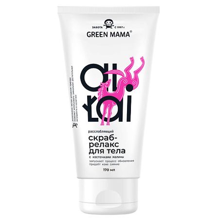 Скраб для тела GREEN MAMA Скраб-релакс для тела расслабляющий серии Алтай Altai