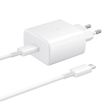 Сетевое зарядное устройство Samsung Super Fast Charger GaN Type-C/PD3.0 /25W (белый)