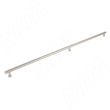 Ручка-рейлинг 1200мм никель матовый (WMN.884.1200.6B6B)