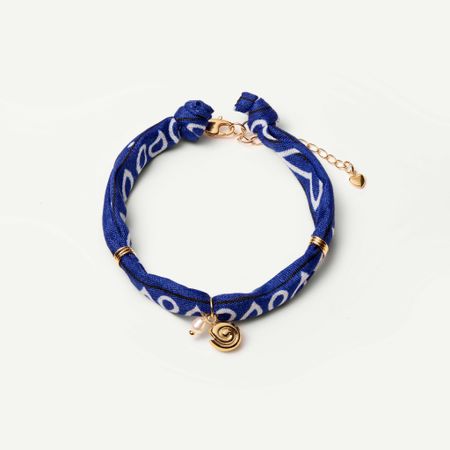 HOLLY JUNE Анклет Bandana Anklet - Blue