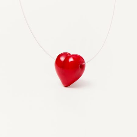 HOLLY JUNE Колье Heart Of Glass Necklace