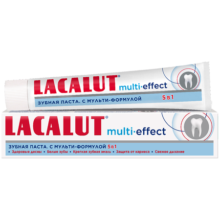 Паста зубная LACALUT Multi-effect 75 мл пазл прикол для всей семьи 54 элемента