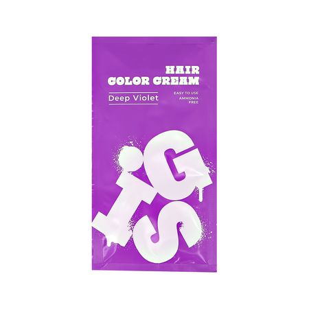 Крем тонирующий для окрашивания волос GIS Deep Violet 35 г валентина миллер овые бани быстрые и бюджетные техники окрашивания волос