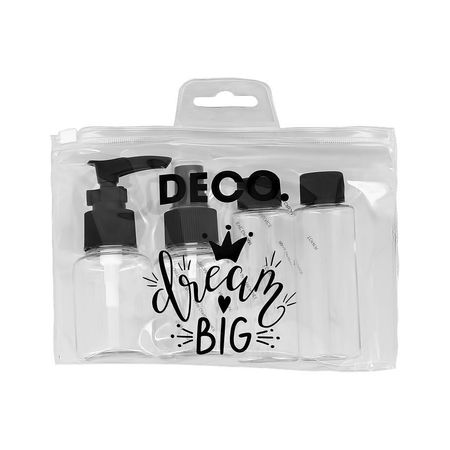 Набор дорожных флаконов DECO. в косметичке 4 предмета dream big аркадий моисеевич гордин михаил аркадьевич гордин путешествие в пушкинский петербург