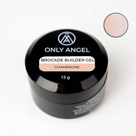 Гель для наращивания ногтей ONLY ANGEL Гель для наращивания ногтей с хлопьями юки