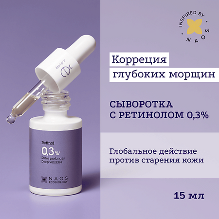 Сыворотка для лица ETAT PUR Сыворотка с ретинолом 0,3% для упругости и сияния кожи, против морщин