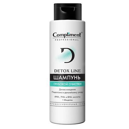Шампунь для волос COMPLIMENT Professional  detox шампунь глубокой очистки