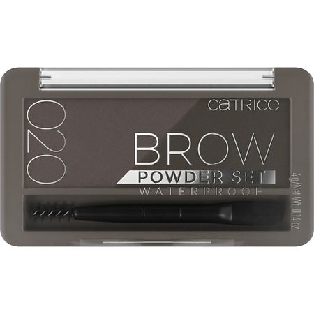 Пудра для бровей CATRICE Водостойкая пудра для бровей в наборе Brow Powder Set Waterproof
