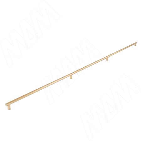 Ручка-рейлинг 1800мм латунь (WMN.887.1800.6C6C)