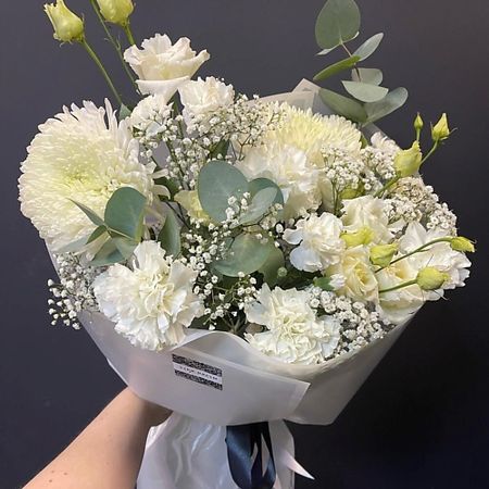Букет живых цветов ДАРИ ЦВЕТЫ Букет Белое облако