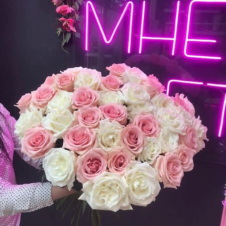 Букет живых цветов ДАРИ ЦВЕТЫ Нежный букет роз