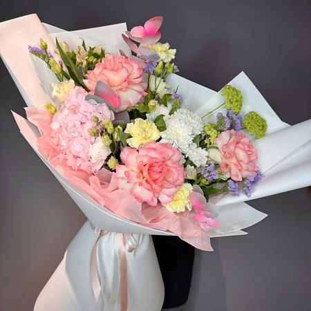 Букет живых цветов ДАРИ ЦВЕТЫ Букет гигант «Большая любовь