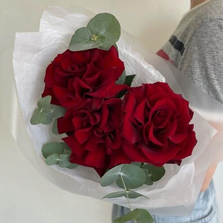 Букет живых цветов ДАРИ ЦВЕТЫ Французские розы