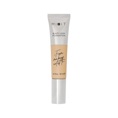 Основа тональная для лица MIXIT BLAZY LOOK FOUNDATION с эффектом сияния тон 01 Vanilla cream юрий гичев веганы против мясоедов в поисках   середины