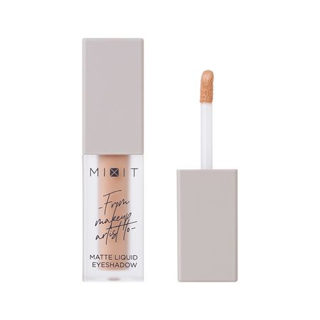 Тени для век MIXIT MATTE LIQUID EYESHADOW жидкие матовые тон 01 Linen