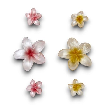 Набор заколок для волос ZIKOLKI STORE Заколка крабик аксессуар для волос цветок подарочный набор крабов