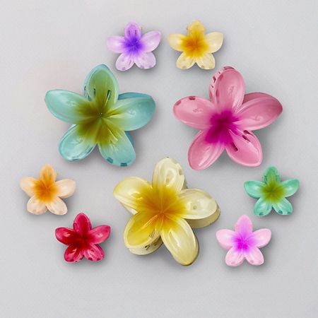 Набор заколок для волос ZIKOLKI STORE Заколка крабик аксессуар для волос цветок подарочный набор крабов