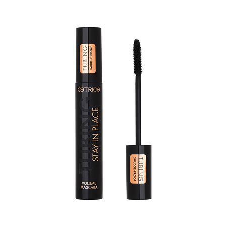 Тушь для ресниц CATRICE TUBING STAY IN PLACE объемная с термостойкой формулой тон 010 Panda-proof black