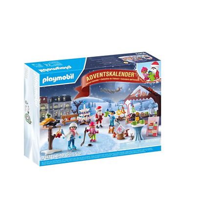 Набор детский PLAYMOBIL Адвент-календарь 71472 «Поездка на Рождественский рынок»