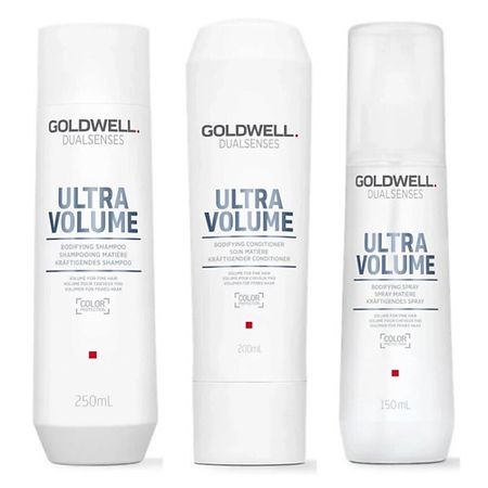 Набор для ухода за волосами GOLDWELL Набор Dualsenses Ultra Volume Bundle: Шампунь + Кондиционер + Спрей