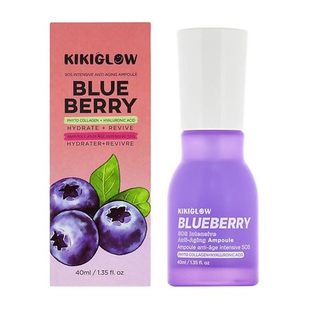 Сыворотка для лица KIKIGLOW Сыворотка для лица с экстрактом голубики (антивозрастная)
