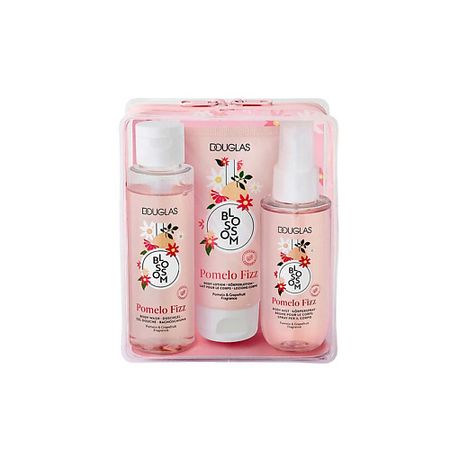 Набор средств для ухода за телом DOUGLAS Подарочный набор Blossom Pomelo Fizz Гель для душа+Лосьон+Спрей